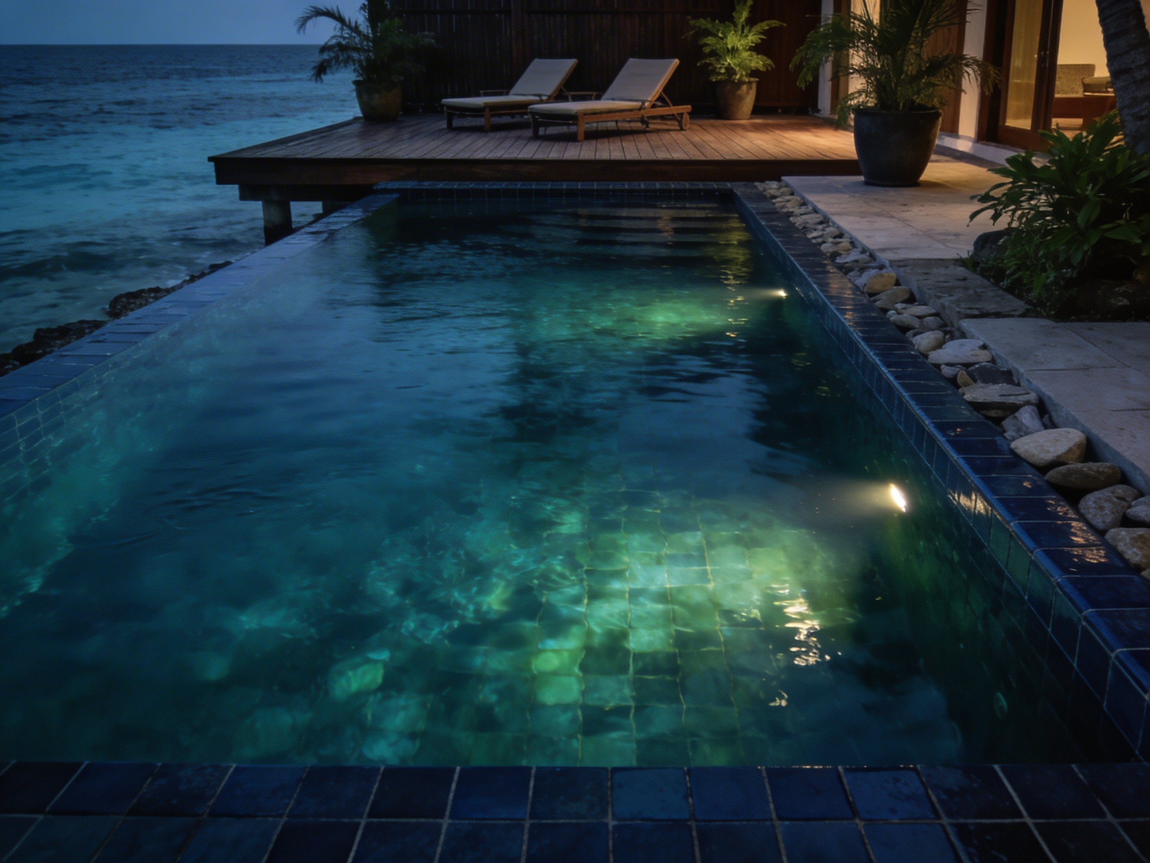 Piscina lujo Miami Beach